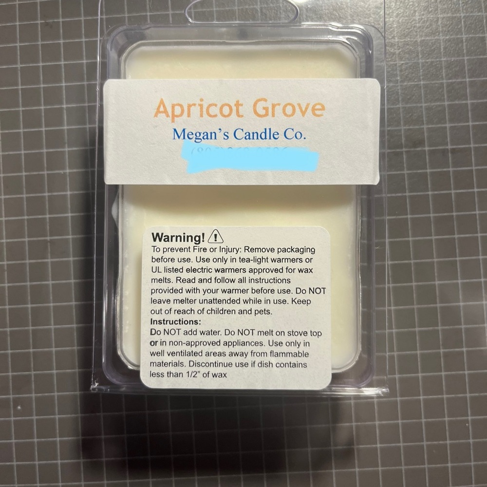 Apricot Grove Soy Wax Melts by - Cream